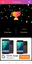 Android Women Workout at Home App Template Screenshot 4