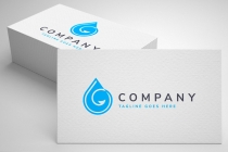 Drop Hook Logo Template Screenshot 1