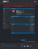 DarkLite MyBB Theme Screenshot 1