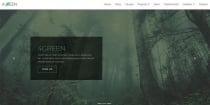 4Green - Eco Friendly  Bootstrap 4 Landing Page  Screenshot 3