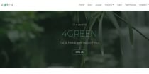 4Green - Eco Friendly  Bootstrap 4 Landing Page  Screenshot 5