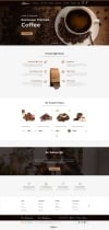 Coffeemix - Coffee And Tea Shop XD Template Screenshot 1