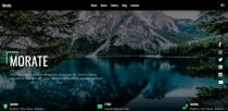 Morate - Blog Web Template Screenshot 1