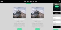 Morate - Blog Web Template Screenshot 4