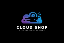 Cloud Shop Logo Screenshot 2