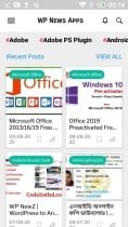 WP New Apps - WordPress to Android App Screenshot 2