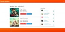 GaanaGawaana - Music Platform PHP Script Screenshot 3