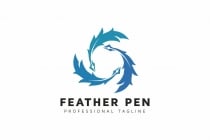 Feather Pen Logo Screenshot 1