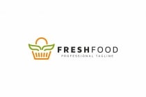 Fresh Food Logo Screenshot 3