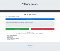 YouTube Subscribe Link Generator Screenshot 2