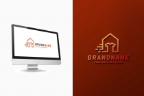 Laundry House Logo Template Screenshot 2