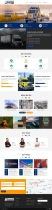 Logistics HTML Landing Page Template Screenshot 1