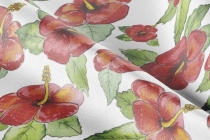 Watercolor Tropical Flowers Seamless Pattern Screenshot 5