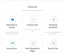 Subscribe To Unlock Website Node.JS Screenshot 2