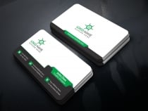 Clean And Corporate Business Card Design Screenshot 2