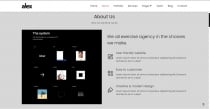 Alexz – Creative Agency And Personal One Page  Screenshot 1