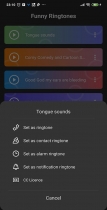 Funny Ringtones -  Android App Source Code Screenshot 3