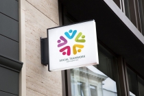 Social Teamwork Logo Screenshot 2