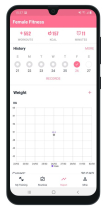 Female Fitness - Android App Source Code Screenshot 8