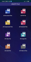 Unzip Files - Android App Source Code Screenshot 2
