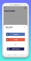 Card Holder Android App with Admin Panel Screenshot 12