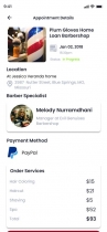 Flutter Barbershop UI Kit Screenshot 7