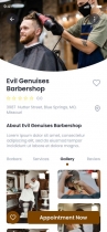 Flutter Barbershop UI Kit Screenshot 20