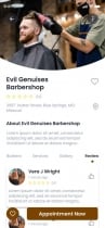 Flutter Barbershop UI Kit Screenshot 21