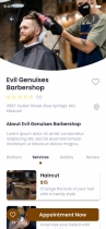 Flutter Barbershop UI Kit Screenshot 22