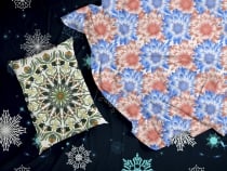 Seamless patterns - Flowers Food Snowflakes Fish Screenshot 4