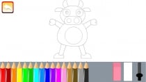 Edukida Your Own Coloring Happy Animals Kids Game Screenshot 3