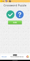 Crossword Puzzle Android Studio Screenshot 1
