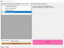 Web Automation Tool C# Screenshot 2