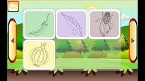 Edukida - Your Own Coloring Vegetables Kids Game Screenshot 3