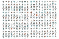 700 Filled Outline Business Icons Screenshot 2