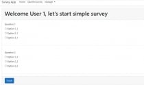 ASP.NET Core Survey Builder with Source Code Screenshot 2