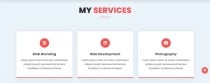 Farin Personal Portfolio Bootstrap 4 Template Screenshot 3