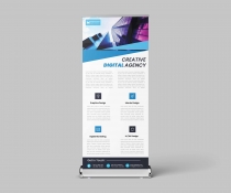 Corporate Roll Up Banner Standee Template Design Screenshot 1