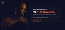 Ronisk - Personal Portfolio HTML Template Screenshot 1