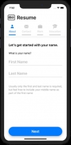 Resume Builder - SwiftUI source code Screenshot 4