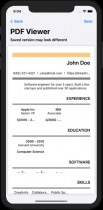 Resume Builder - SwiftUI source code Screenshot 11