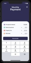 Mortgage Calculator - SwiftUI Real Estate iOS Screenshot 3