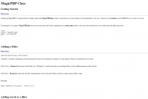 MagicPHP - Useful Web Development Functions Screenshot 2