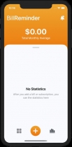 Bill Reminder - SwiftUI iOS App Source Code Screenshot 3