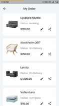 Furney Flutter Furniture App UI Kit Screenshot 9