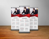 Modern Business Roll Up Banner Standee Template Screenshot 2