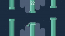 Flappy UFO  - HTML5 Construct Game Screenshot 3