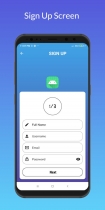 Android Login Register Pages UI with Firebase Screenshot 6