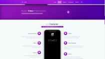 Mobile Application Website HTML Theme Screenshot 3