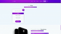 Mobile Application Website HTML Theme Screenshot 7